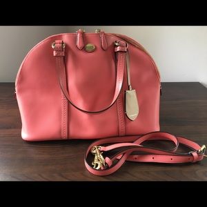 Pink leather Coach Purse